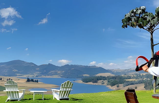 Casa con mágica vista represa del Sisga - Photo 35