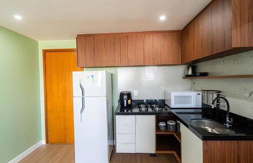 Até 4hóspedes, Wi-fi500Mbps, Cozinha Comp,Elevador, Jr Catito - Foto 5