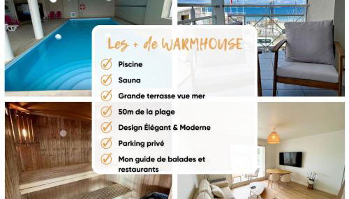 Appartement Cosy, terrasse vu mer, piscine, Sauna - WarmHouse - Photo 4