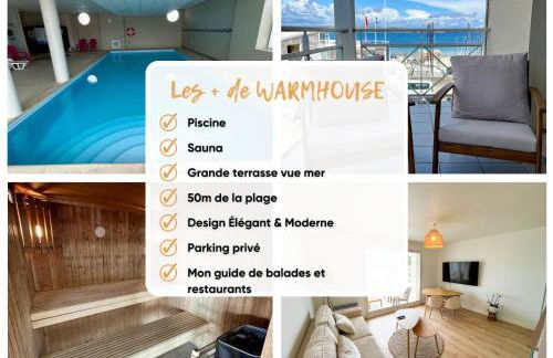 Appartement Cosy, terrasse vu mer, piscine, Sauna - WarmHouse - Photo 4