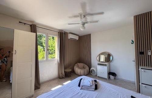 Villa Soleil Piscine Jacuzzi Pétanque Espace bbq billard et salons extérieurs - Foto 31