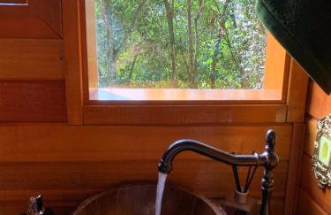 Casa na árvore com banheira, piscina, trilha, cavalo - Foto 38