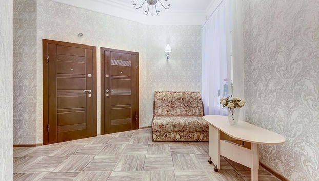 Zona de estar del vestíbulo