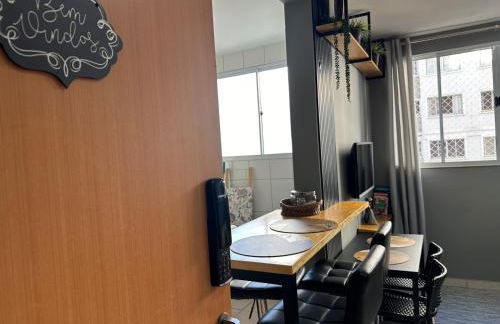 Flats Praia Uberlandia - Apt próximo ao Praia Clube - Area de lazer com Portaria 24 horas, piscina, academia, brinquedoteca, churrasqueira e áreas verdes para caminhadas - Foto 29