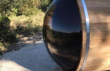 Gîte Lavande vue Luberon 33 hectares piscine Spa Sauna au cœur de Provence - Foto 11