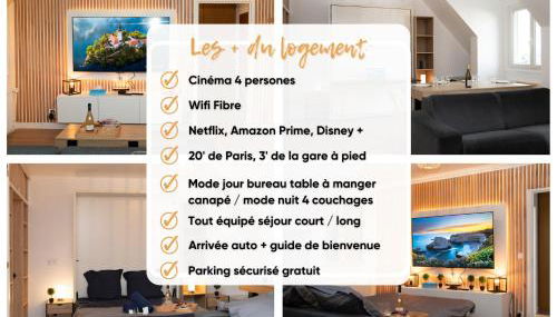 Le CinéRêve l 20' Paris l Netflix l Fibre l Parking - Foto 3