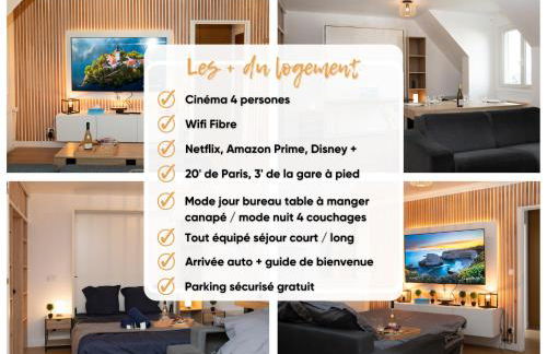 Le CinéRêve l 20' Paris l Netflix l Fibre l Parking - Foto 3