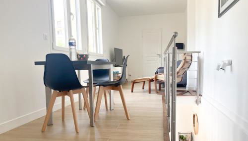 Superbe Maison Loft 80 m2 au calme avec jardin et parking privés proche Paris Disney la vallée village - Foto 3