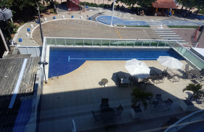 Flat pé na areia com vista internet e ar - Foto 10