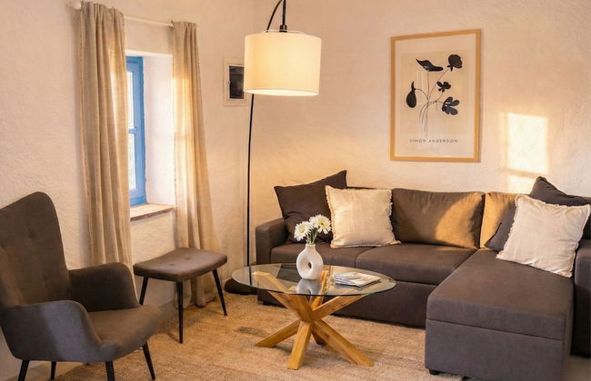 Villa Kotseli: Traditional Stone House with Pool & Sunset Sea Views - Foto 28