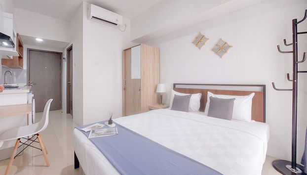 Modern and Cozy Studio at Apartment Tamansari Bintaro Mansion - Foto 3, Habitación