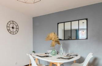 Grand T2 à 8mn de Lille et Stadium Terrasse et parking privé - Foto 10