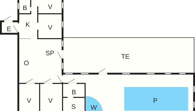 4 Star Holiday Home in Vaeggerlose - Foto 3, Plano