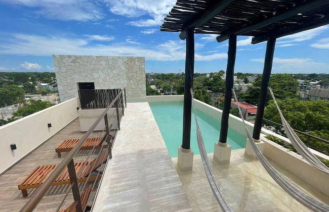 Magical Ph In Town Wprivate Rooftop Glass Tub - Photo 22