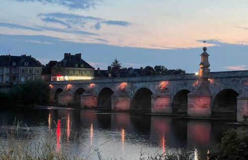 La Villa en Loire, avec Jacuzzi 6 places, Piscine chauffée, boulodrome, salle de jeu, 6 Chambres, vue Loire, 350M2 - Foto 68