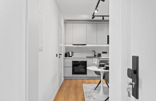 1-2 Personen - Parkplatz - Fahrradgarage - Zentrum - Küche - WLAN - Klima - Foto 3