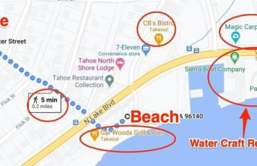 The Tallac Lodge Hot Tub Walk 2 Beach - Foto 40