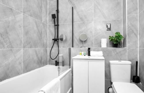 Modern 2-Bed Apartment - Jewellery Quarter - Fast Wi-Fi - Netflix 5AH - Foto 8