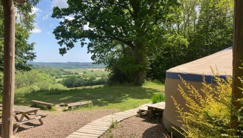 Barefoot Yurts - Photo 4, Garden view