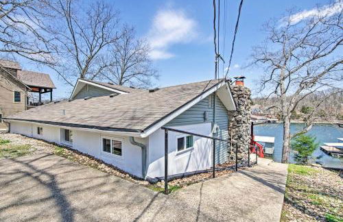 Fire Pit and Dock Lake of the Ozarks Hiller Haus - Foto 34