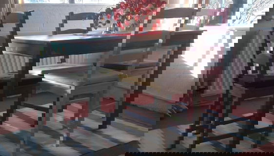 Essbereich im Zimmer