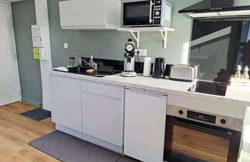 La porte Bleue - appartement juste rénové - très propre - grand confort - lumineux - calme - centre historique - Foto 15