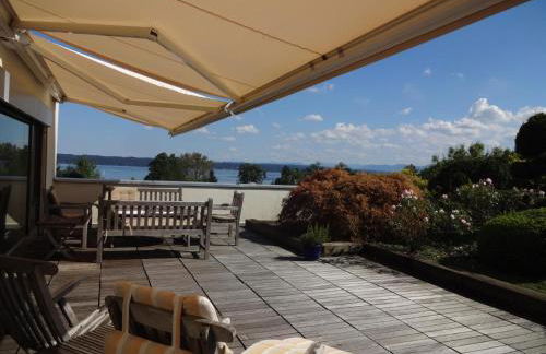 Dachterrassen Ferienwohnung mit See- u. Bergblilck - Foto 43