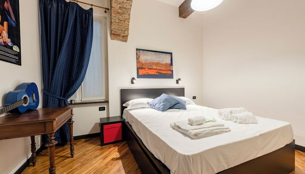 Charming Flat Next to Genoa's Aquarium - Foto 2, Habitación