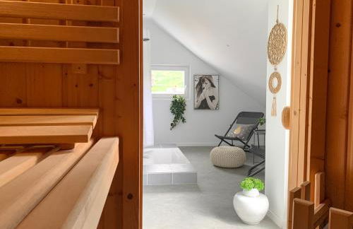 Happy Place Ferienwohnung mit Moselpanoramablick, Dachterrasse und Sauna - Foto 14