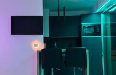 STUDIO HORIZON - SEA VIEW - POOL- Air Conditioner - Kitchen - Wifi -TV Train - Bus - - Foto 9