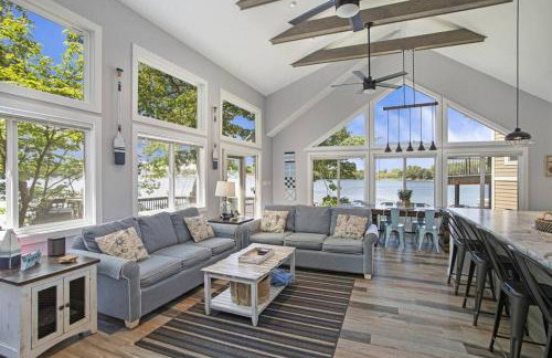 7 Bed Beachfront with Scenic Views Sister Lakes - Foto 24