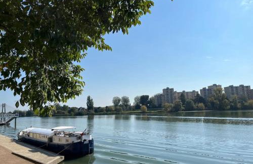 La Maison aux volets bleus 37 m3, Bords de Saône - Foto 32