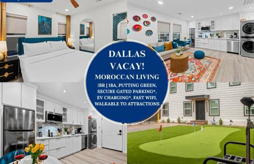 Moroccan-Inspired 1-BR Getaway near Reunion Tower - Foto 1