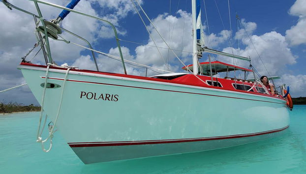 Sailing in Bacalar