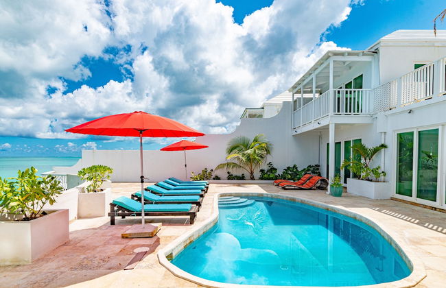 Caprice 7 Ocean Front Villa private Pool - Foto 27