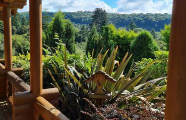 Countryside Log Cabin With Hot Tub - Beech - Foto 3