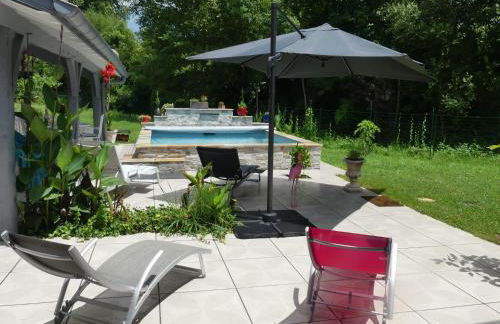 Toki Eder chez Marisol, piscine chauffée, décoration soignée et océan à 15 minutes entre Bayonne et Hossegor - Foto 14