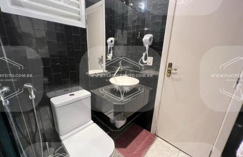 Flat Perfeito Flat Amarilis em Riviera São Lourenço com café da manhã e enxoval completo toalhas praia e piscina com trocas - Foto 76