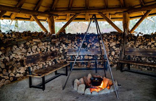 Osada Strusie Jajo w Bieszczadach - Foto 76