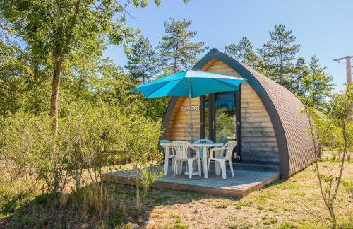 Gîte Pigne 2/4 pers. - Camping Les Berges du Bramont - Foto 1