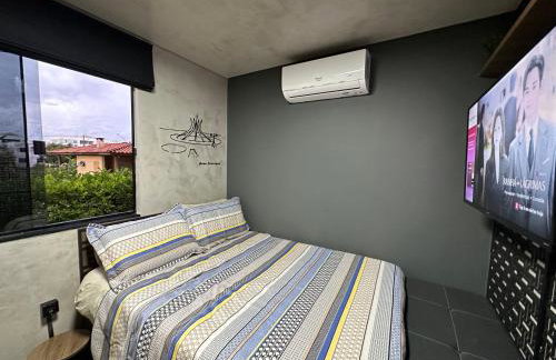 Apê térreo sem escada com Ar Cond, WiFi e banheira! - Foto 15