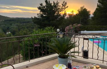 Villa BELVENTO, superbe villa au calme, piscine, vue incroyable ! - Photo 13