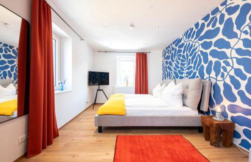 Bunter Hund Apartments - Zentrales Apartment, Parkplatz, Wintergarten, Kinderzimmer - Foto 5