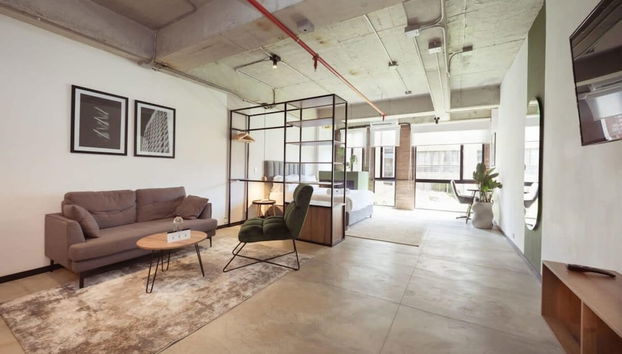 w Lush Loft in Laureles - Foto 2, Habitación