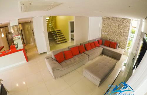 Villa Giuliano no Hibiscus Beach Clube Ipioca Maceio - Foto 16