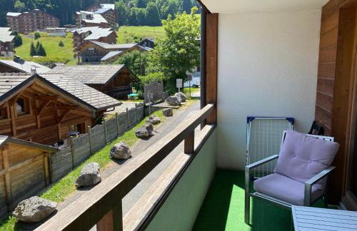 L'Enchalpe, Grand et lumineux studio avec coin montagne 5 personnes, 60m des pistes, PISCINE COUVERTE, WIFI, grand balcon expo EST, DRAPS NON COMPRIS - Foto 16