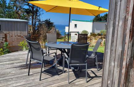 La boite à coucou, Appartement pour 6 personnes, avec jardin , vue mer, à 400 m de la plage pors mabo - Foto 6