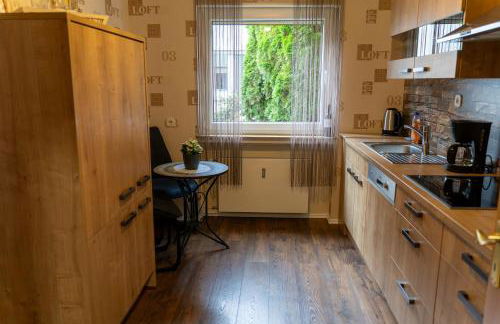 Marburg Apartment entspannter Erwin in ruhiger Waldrandlage mit Balkon und Kamin - Foto 13