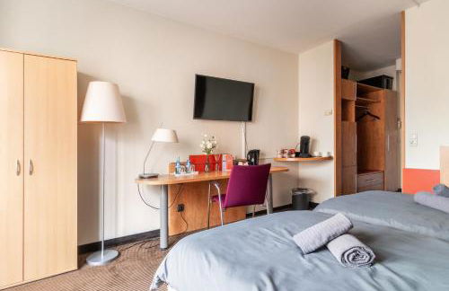 Nähe Frankfurt Messe mit Netflix und Balkon - Foto 36