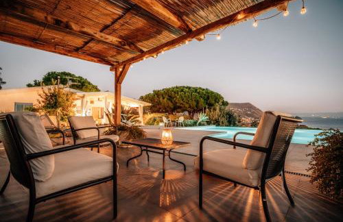 Villa Michaela con piscina privata e vista mare - Foto 16